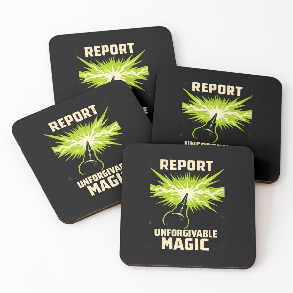 Item preview, Beware The Green Flash Magic Warning Poster designed and sold by agearb.