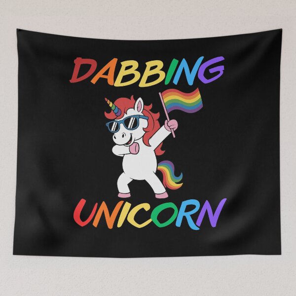 Item preview, Dabbing Unicorn lgbt - Gift 2016 designed and sold by TobiasLogic.