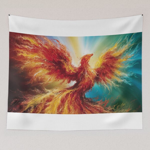 Item preview, Phoenix Rising: The Awakening Cry designed and sold by V-LEO.