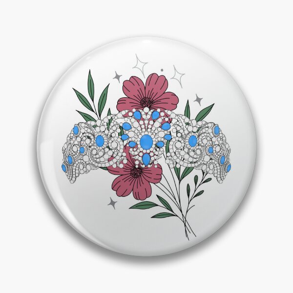 Item preview, Duchess of Teck's Turquoise Parure Tiara Flowers designed and sold by FreeOrca.