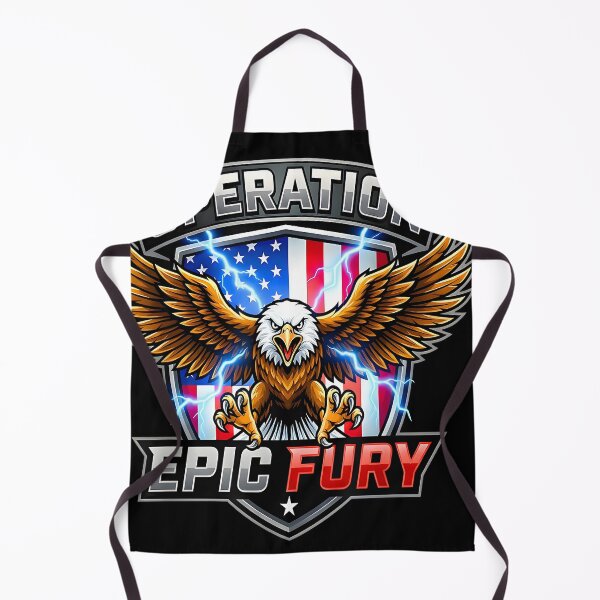Item preview, Operation Epic Fury Eagle USA Flag And Lightning designed and sold by RDGNR.