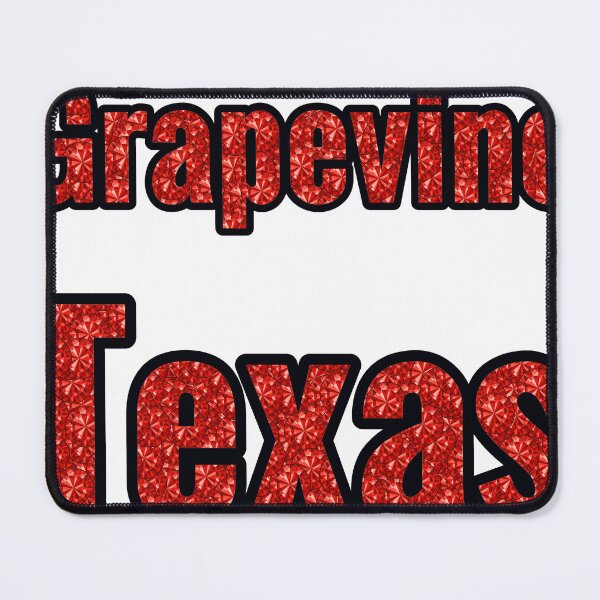 Item preview, Grapevine Texas City Name With Red Rhinestone designed and sold by TheIconSmith.