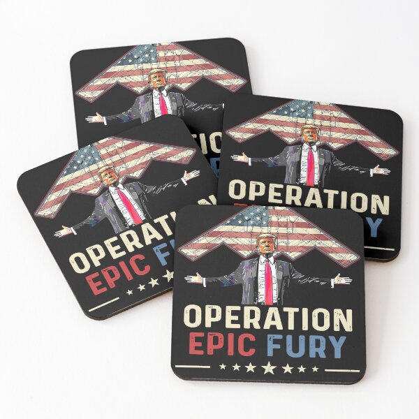 Item preview, Operation Epic Fury Trump American Flag Fighter Jet Patriotic designed and sold by RDGNR.