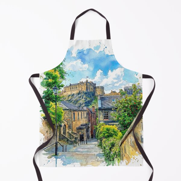 Item preview, Edinburgh Castle, Watercolour Painting designed and sold by davidelder.