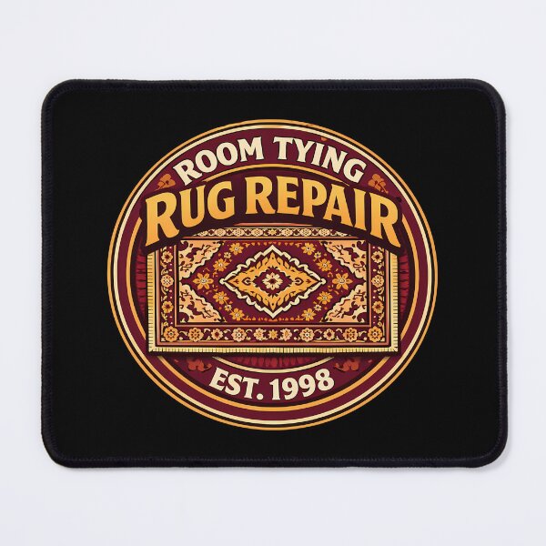 Item preview, Room Tying Rug Repair Retro Design designed and sold by agearb.