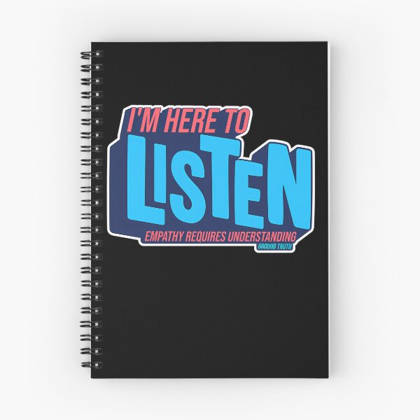 Item preview,  I'M Here To Listen - White Background Blocky designed and sold by amandac9.
