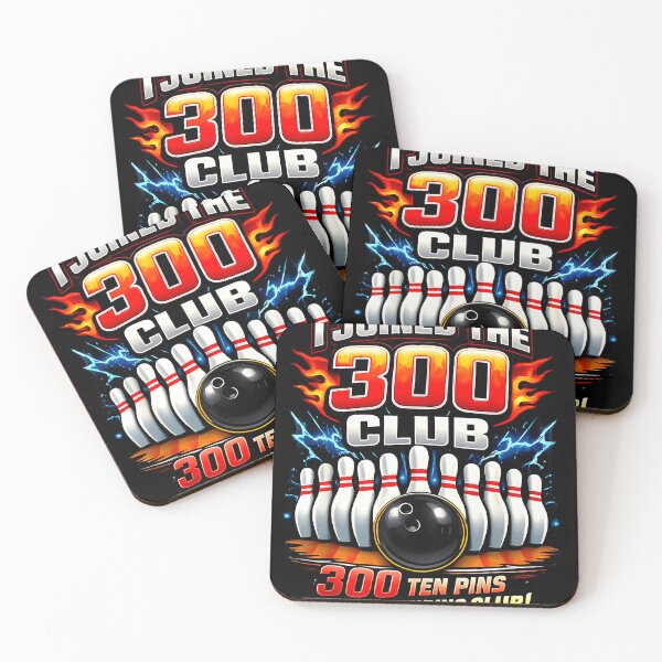 Item preview, I Joined The 300 Club Ten Pins Still Standing Club Funny Bowling designed and sold by RDGNR.