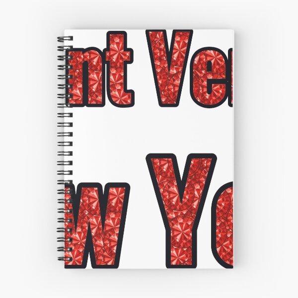 Item preview, Mount Vernon New York City Name With Red Rhinestone designed and sold by TheIconSmith.