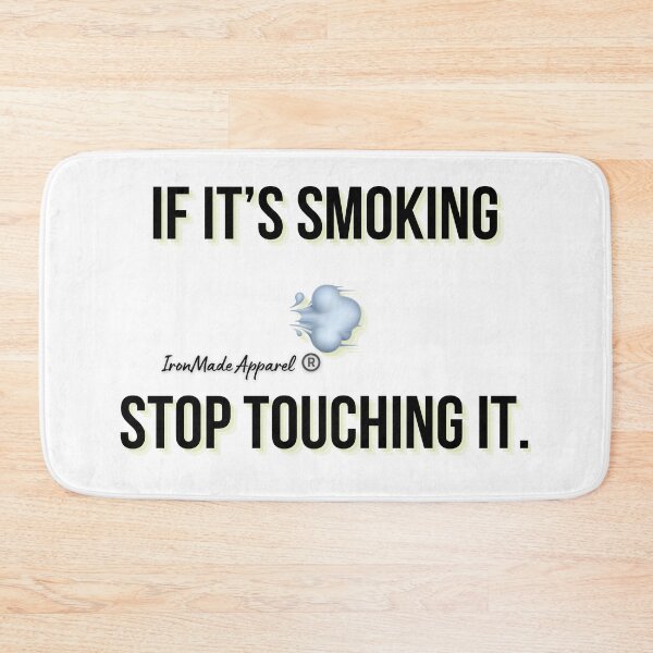 Item preview, If It’s Smoking, Stop Touching It – Funny Electrician T-Shirt | Bold Electrical Safety Humor Tee designed and sold by IronMade Apparel.