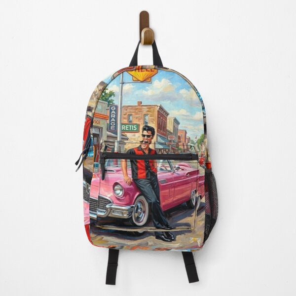Item preview, Golden Era Pit Stop: Elvis in Retro Americana designed and sold by Art's Diner.