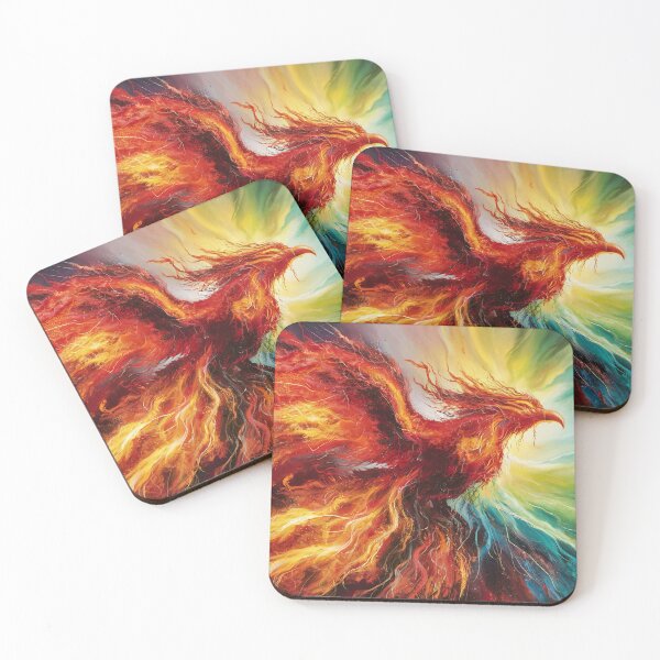 Item preview, Phoenix Rising: Flight Through Fire and Sky designed and sold by V-LEO.