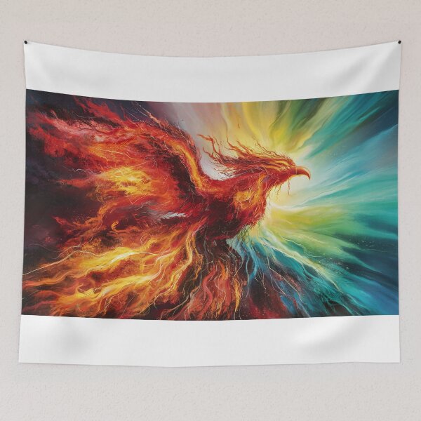 Item preview, Phoenix Rising: Flight Through Fire and Sky designed and sold by V-LEO.