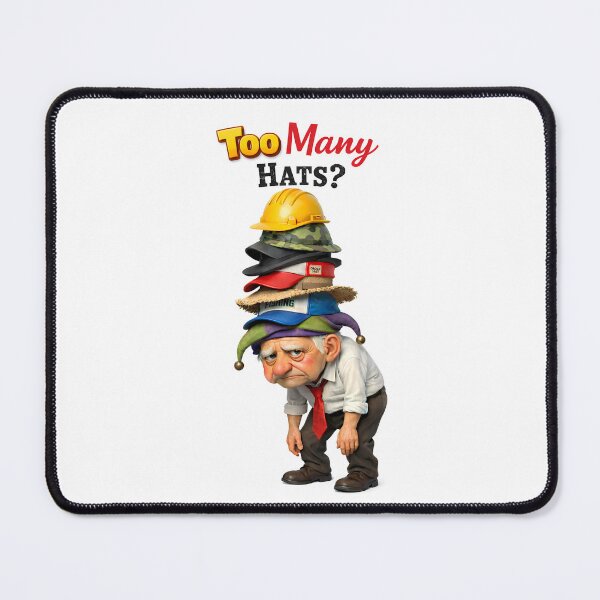 Item preview, Too Many Hats? designed and sold by MarkColeImaging.