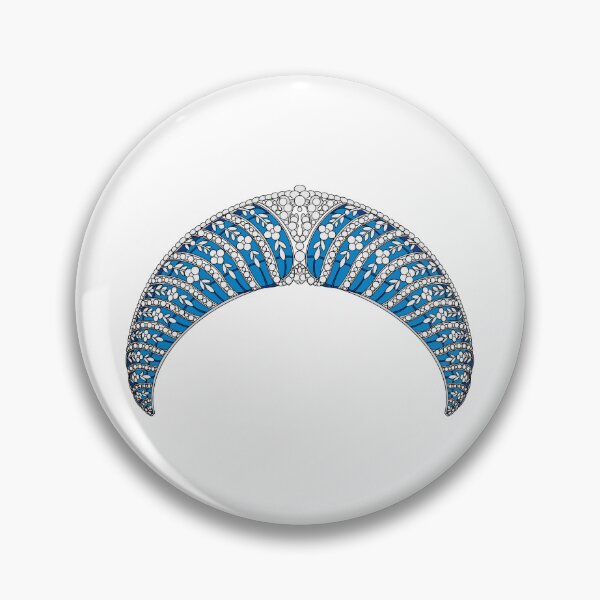 Item preview, Duchess of Westminister's Blue Enamel Kokoshnik  designed and sold by FreeOrca.