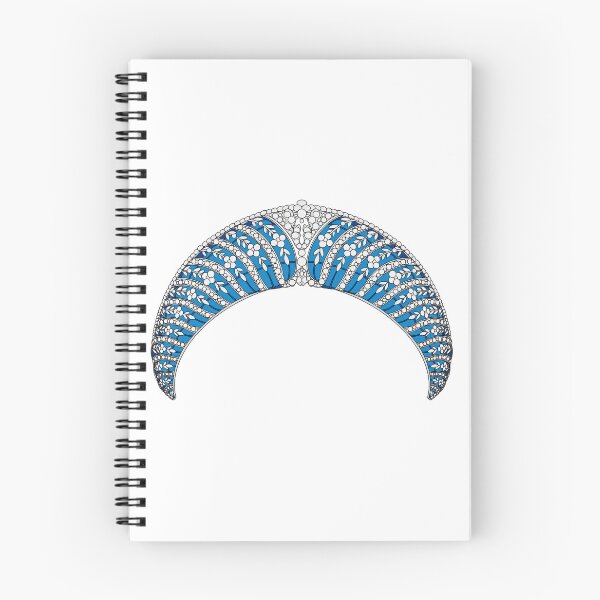 Item preview, Duchess of Westminister's Blue Enamel Kokoshnik  designed and sold by FreeOrca.