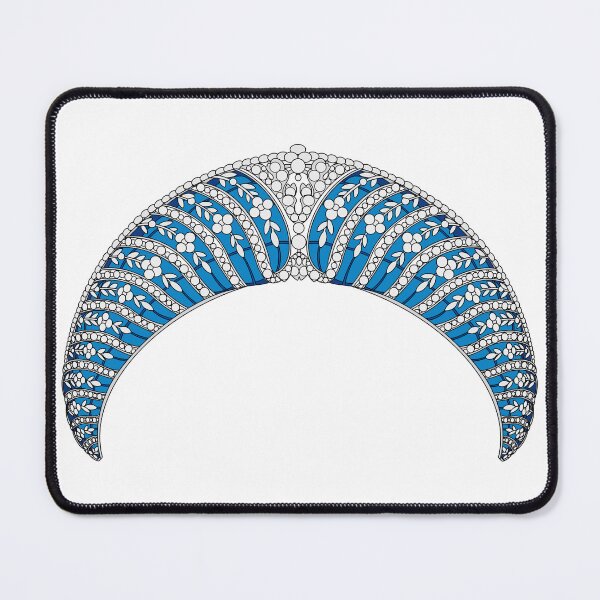 Item preview, Duchess of Westminister's Blue Enamel Kokoshnik  designed and sold by FreeOrca.