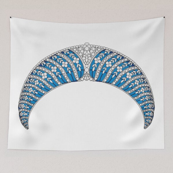 Item preview, Duchess of Westminister's Blue Enamel Kokoshnik  designed and sold by FreeOrca.