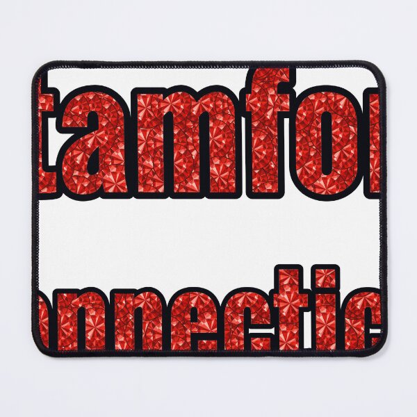 Item preview, Stamford Connecticut City Name With Red Rhinestone designed and sold by TheIconSmith.