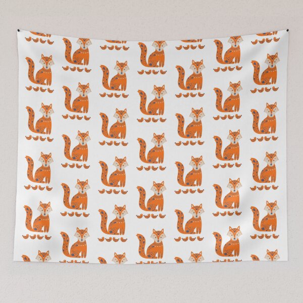Item preview, Folk-style fox modern design designed and sold by Newprojectart.