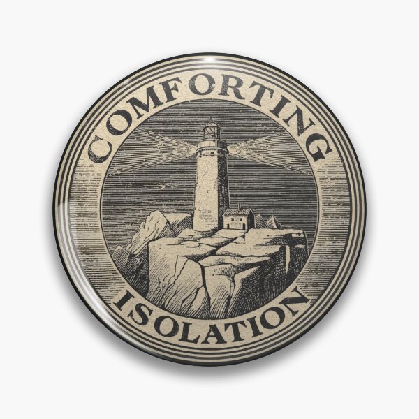 Item preview, Comforting Isolation Lighthouse | Introvert Dark Academia designed and sold by VENOHA.