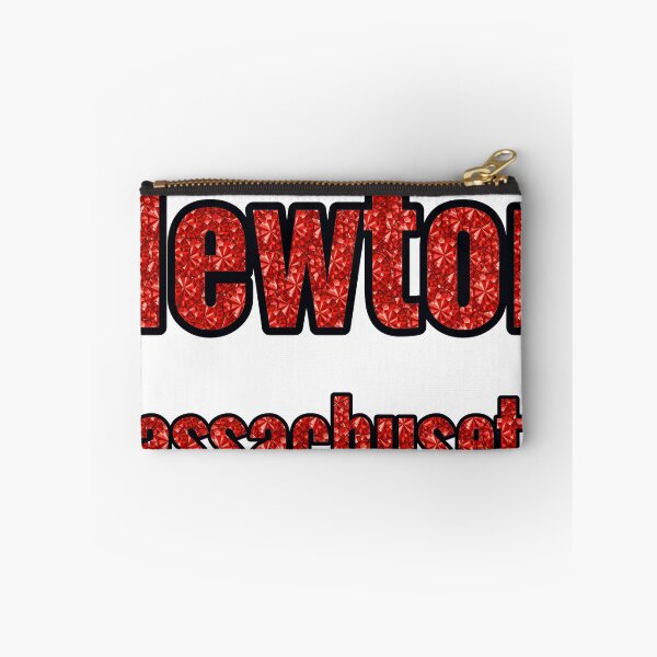 Item preview, Newton Massachusetts City Name With Red Rhinestone designed and sold by TheIconSmith.