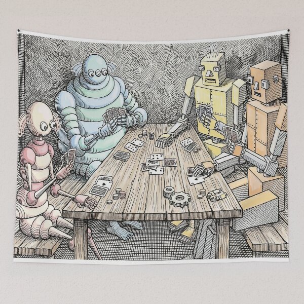 Item preview, robot designed and sold by Sketch-Studio2.