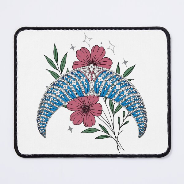 Item preview, Duchess of Westminister's Blue Enamel Kokoshnik Flowers designed and sold by FreeOrca.