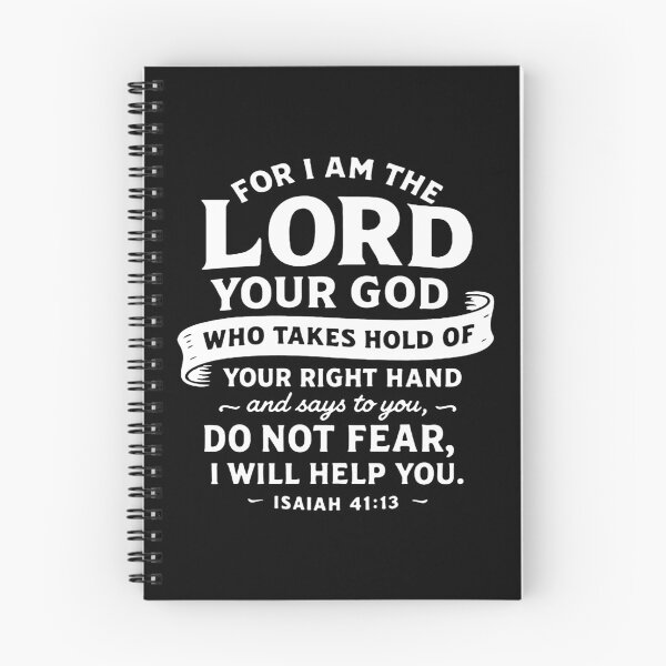 Item preview, Isaiah 41:13 Do Not Fear I Will Help You designed and sold by plushism.