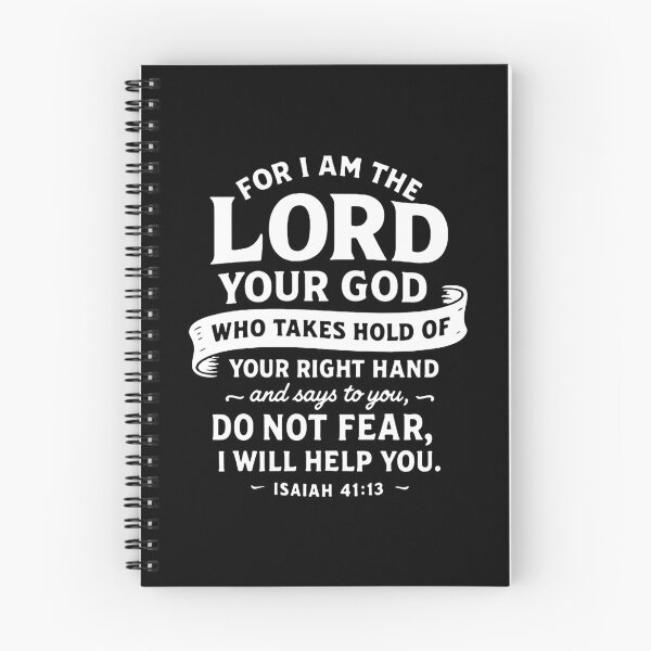 Item preview, Isaiah 41:13 Do Not Fear I Will Help You designed and sold by plushism.