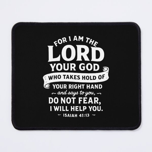Item preview, Isaiah 41:13 Do Not Fear I Will Help You designed and sold by plushism.