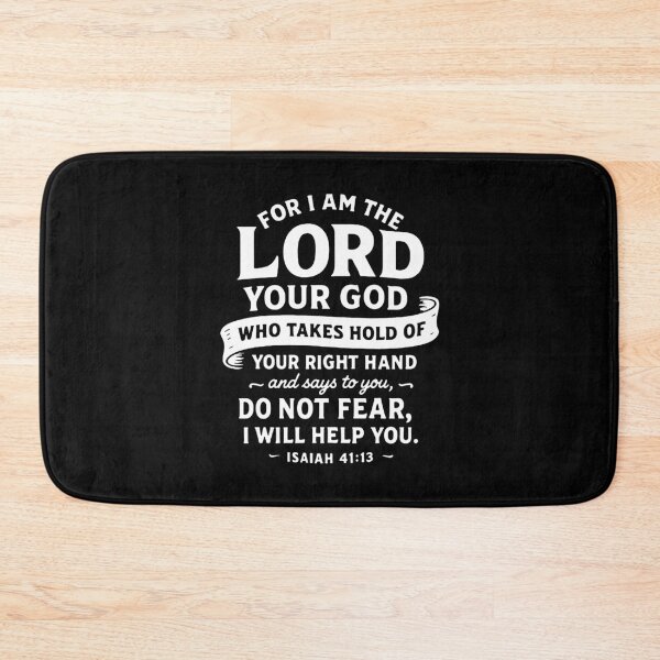 Item preview, Isaiah 41:13 Do Not Fear I Will Help You designed and sold by plushism.