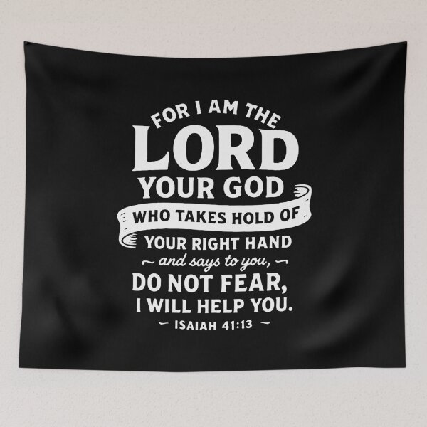 Item preview, Isaiah 41:13 Do Not Fear I Will Help You designed and sold by plushism.