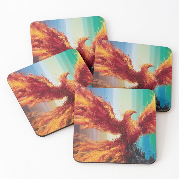Item preview, Phoenix Rising From Ashes to Sky designed and sold by V-LEO.