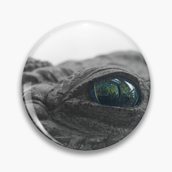 Item preview, Intense Crocodile Eye Close-Up - Majestic Wildlife Photography designed and sold by AbulailArt.