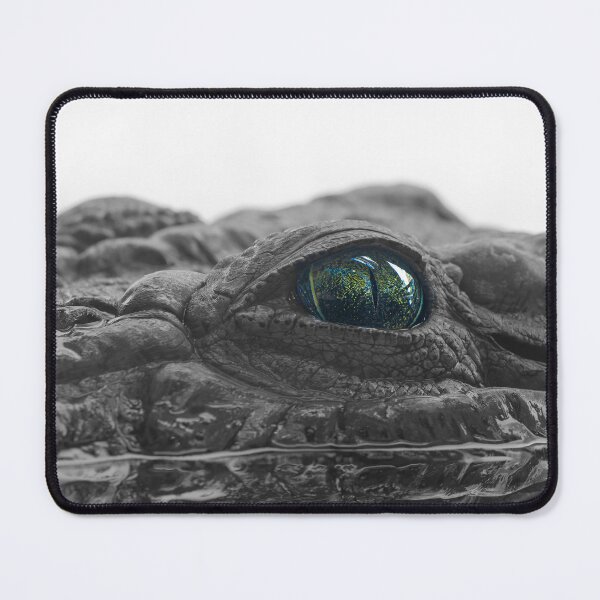 Item preview, Intense Crocodile Eye Close-Up - Majestic Wildlife Photography designed and sold by AbulailArt.