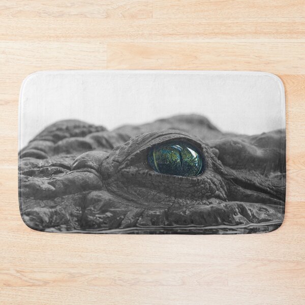 Item preview, Intense Crocodile Eye Close-Up - Majestic Wildlife Photography designed and sold by AbulailArt.