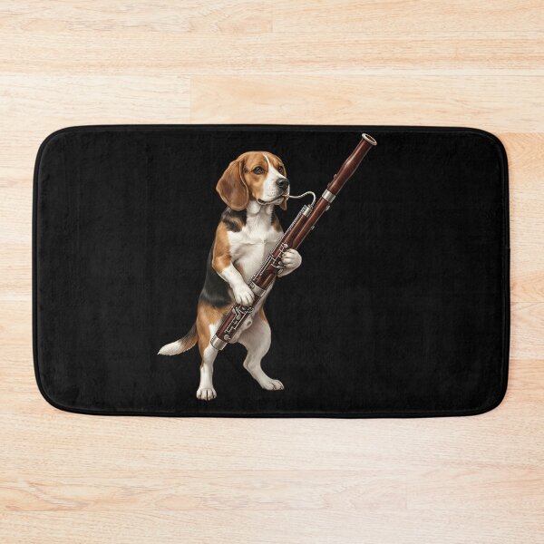 Item preview, Beagle Playing Bassoon Player Bassoonist Dog Lover designed and sold by TerryConnells.