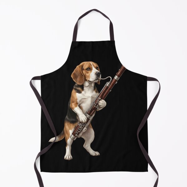 Item preview, Beagle Playing Bassoon Player Bassoonist Dog Lover designed and sold by TerryConnells.
