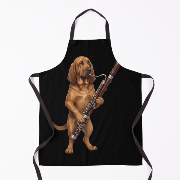Item preview, Bloodhound Playing Bassoon Player Bassoonist Dog Lover designed and sold by TerryConnells.