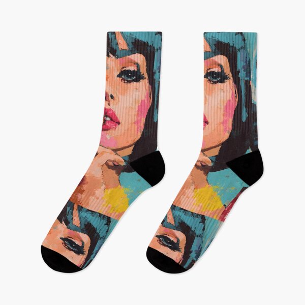 Item preview, Step into Style with Bold Colors and a Woman Holding a Cigar designed and sold by OlfactoART Studio.