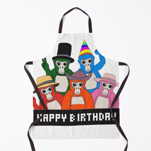 Item preview, Gorilla Gang Happy Birthday Card designed and sold by CreativeJuicesCanada.