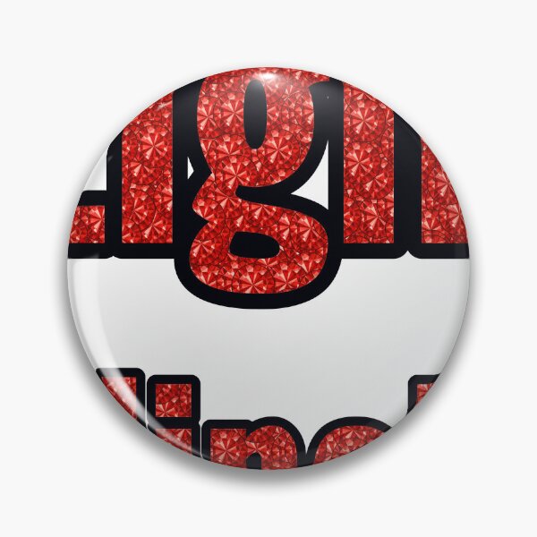 Item preview, Elgin Illinois City Name With Red Rhinestone designed and sold by TheIconSmith.