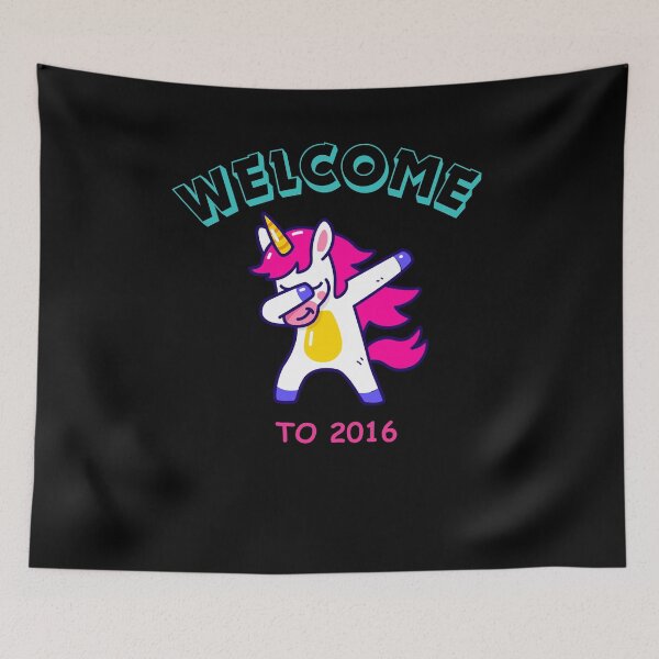 Item preview, Welcome to 2016 - Dabbing Unicorn designed and sold by TobiasLogic.