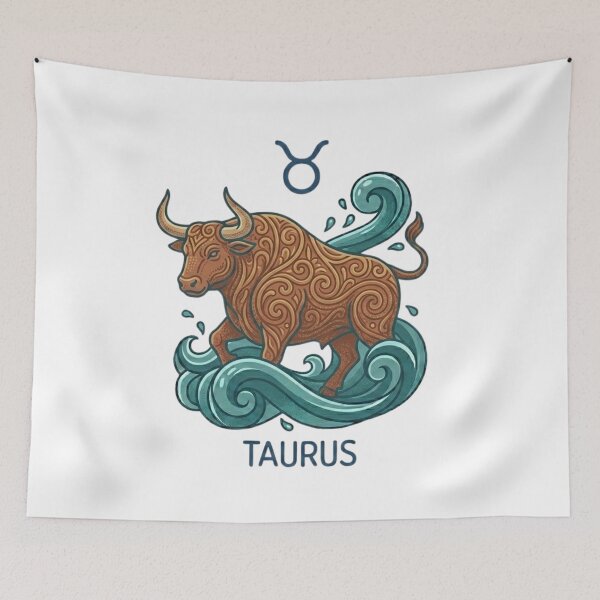 Item preview, Zodiac sign taurus designed and sold by Noboring.