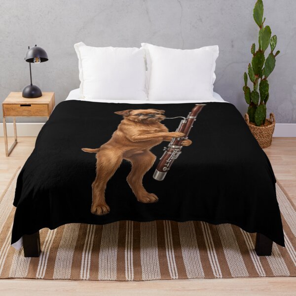 Item preview, Brussels Griffon Playing Bassoon Player Bassoonist Dog Lover designed and sold by TerryConnells.