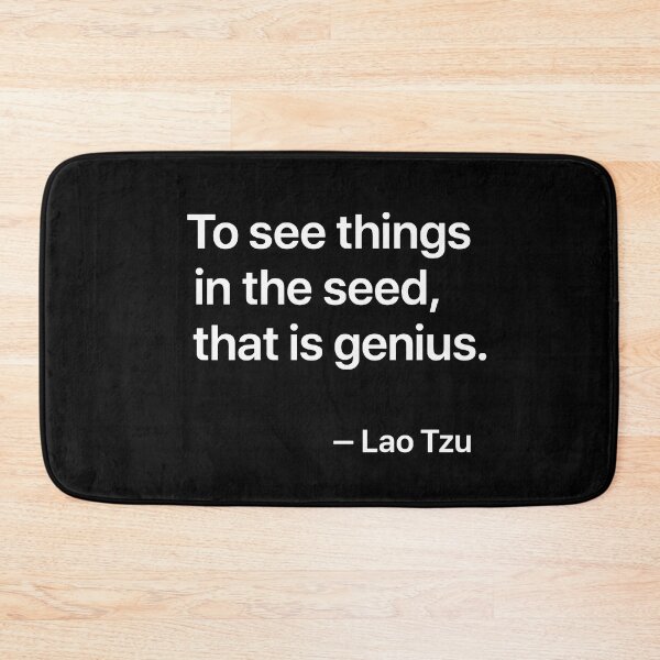 Item preview, See the Seed – Lao Tzu (White Font) designed and sold by TshirtsLabs.