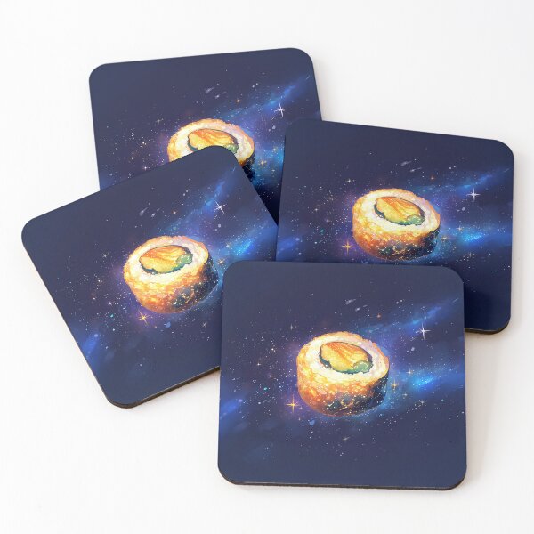 Item preview, Cosmic Galaxy Sushi Roll Floating designed and sold by Christian Weiss.