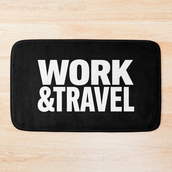 Item preview, Work & Travel Design – Bold Typography for Globetrotters & Digital Nomads designed and sold by Fuechse.
