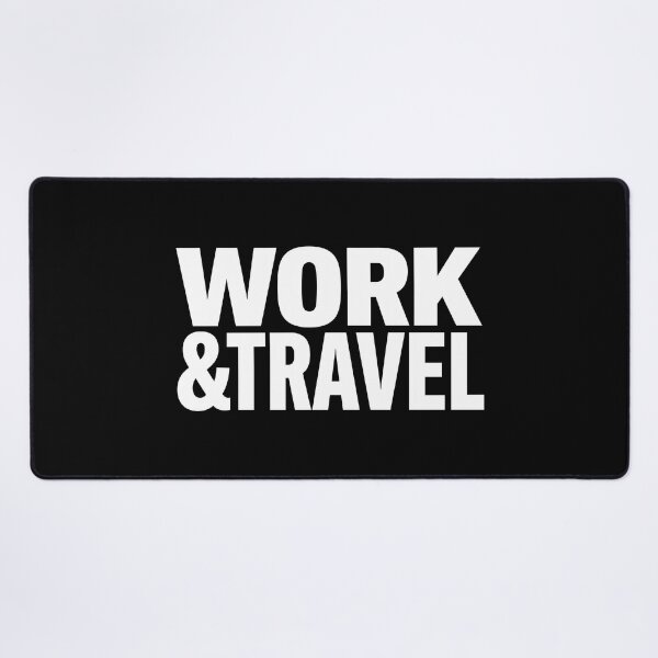 Item preview, Work & Travel Design – Bold Typography for Globetrotters & Digital Nomads designed and sold by Fuechse.