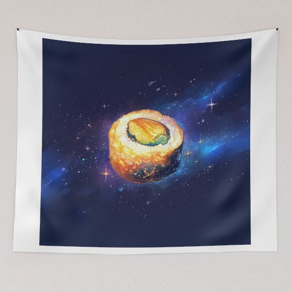 Item preview, Cosmic Galaxy Sushi Roll Floating designed and sold by Christian Weiss.
